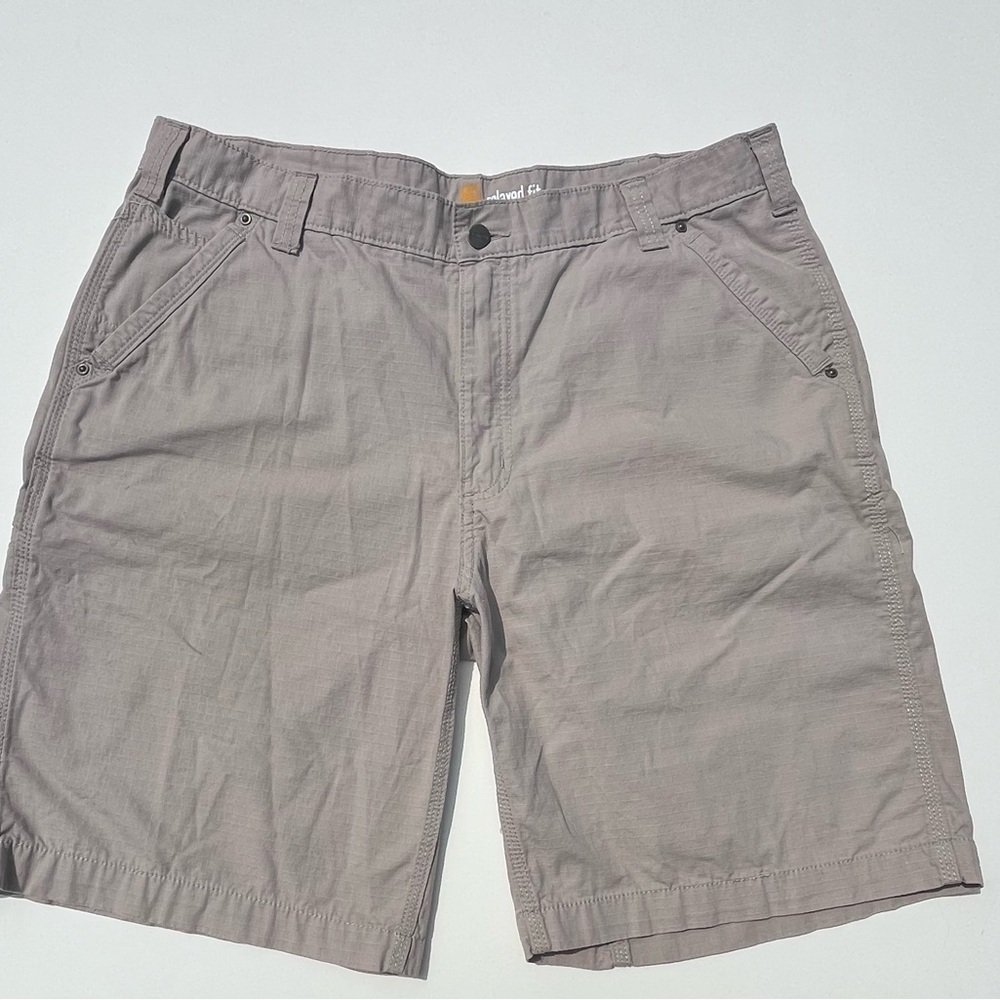Carhartt Men's  Shorts Work Utility Casual, Tan, Size 38, Relaxed Fit